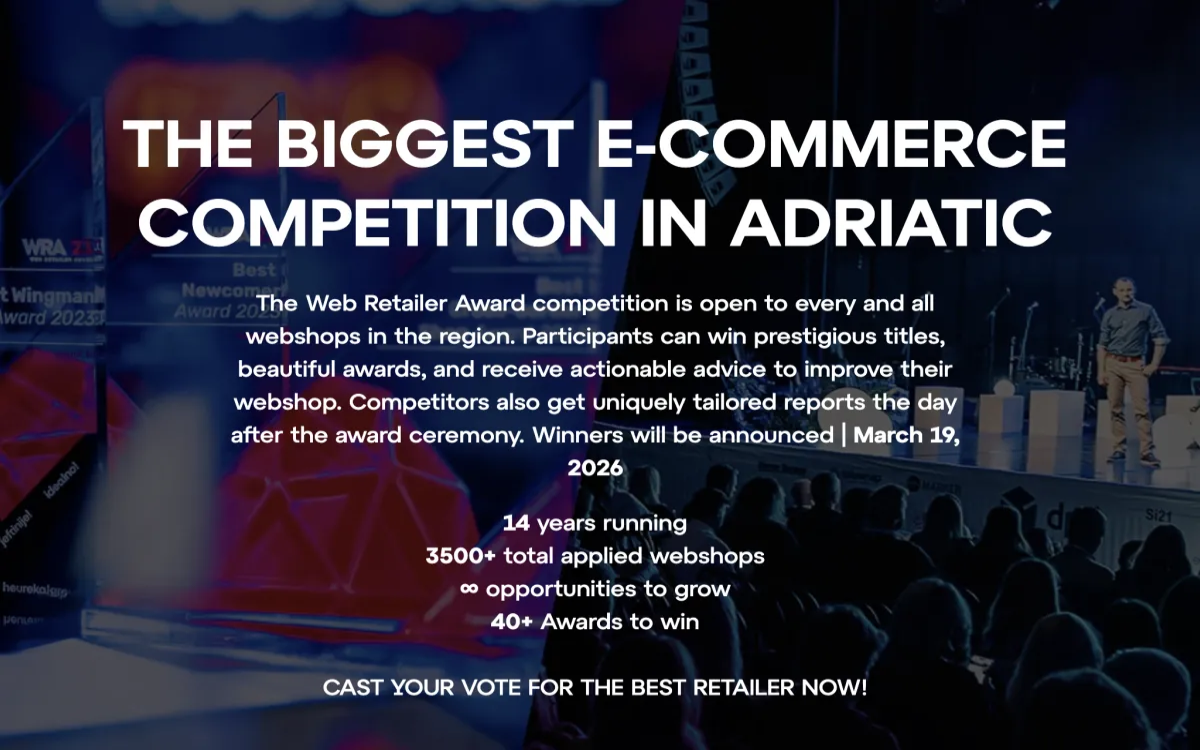 Išče se »Naj spletni trgovec« 2025