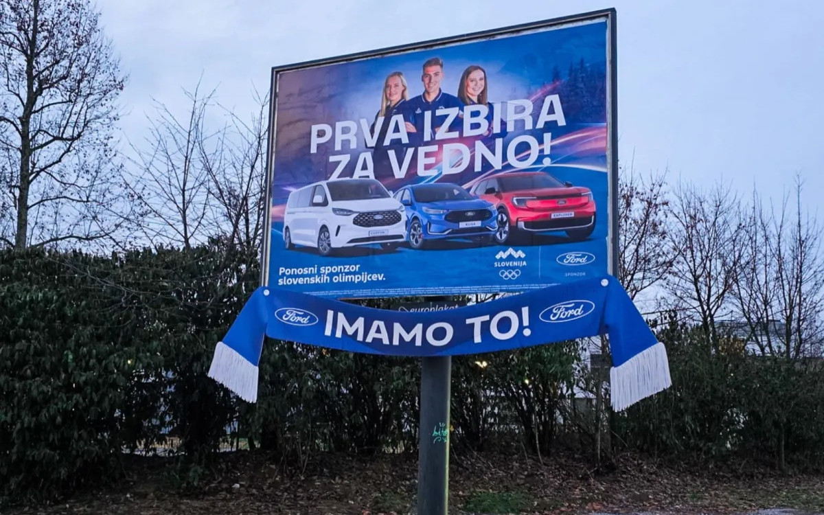 Imamo to! Ford Slovenija je prva izbira slovenskih olimpijcev