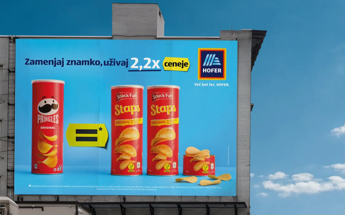 HOFER = Vse več zamenjav, ista mera užitka