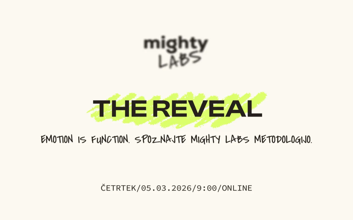 MIGHTY LABS: KONEC VIZUALNE DEKORACIJE V MARKETINGU