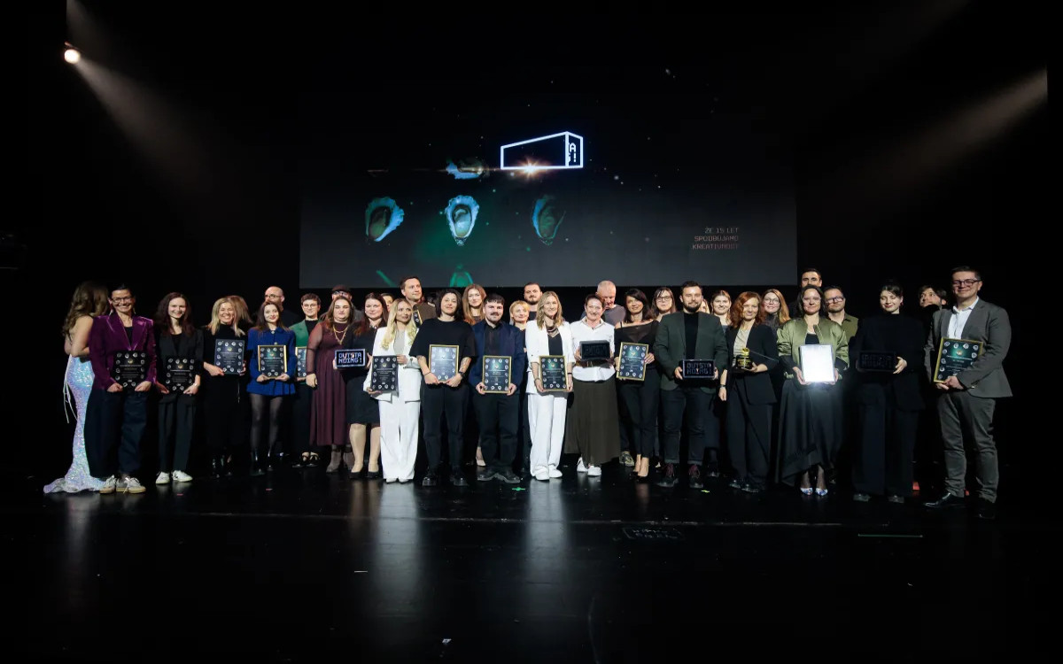 Outstanding nagradil projekte, ki so lani najbolj izstopali