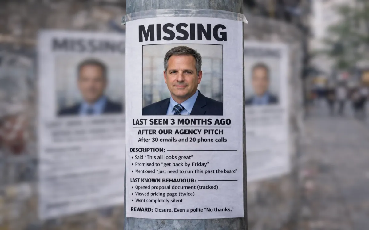 Ko naročniki »ghostajo« agencije