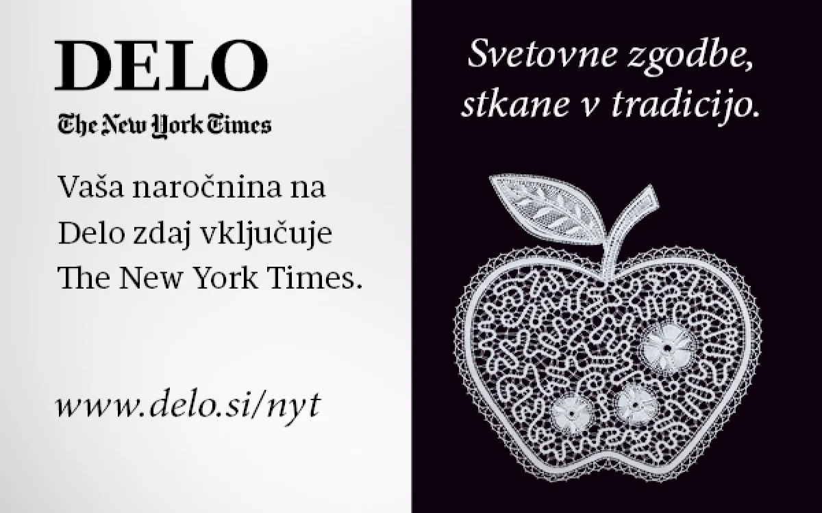 Delo in The New York Times v eni naročnini