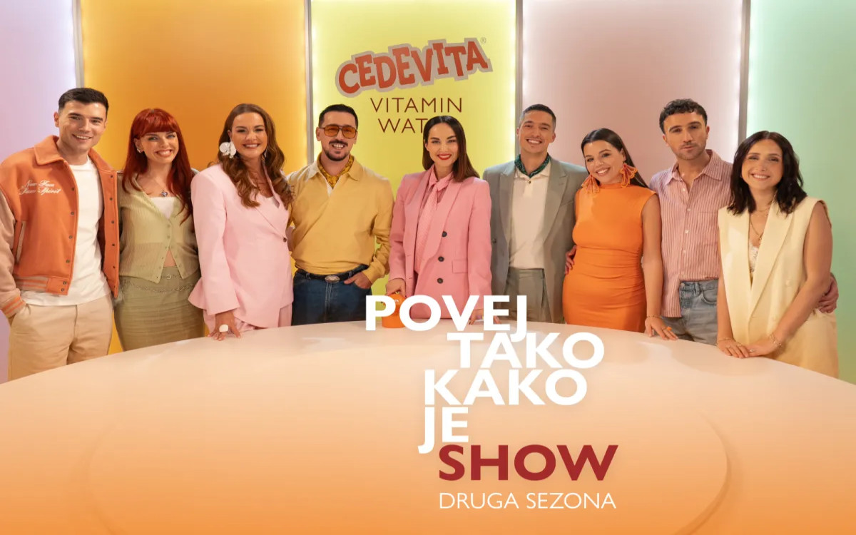 Cedevita predstavlja drugo sezono šova Povej tako, kot je