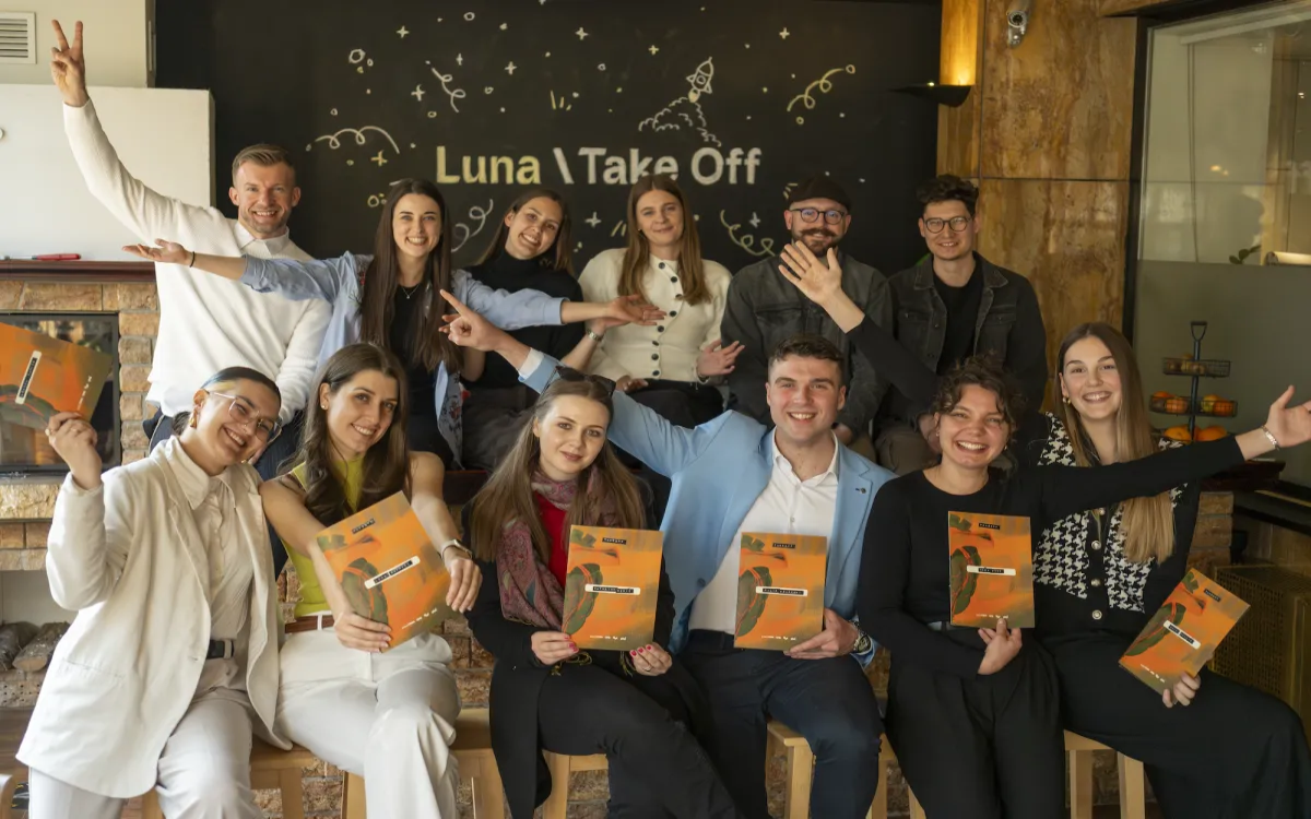 Na četrti bootcamp Luna \TAKE OFF prijavljenih več kot sto kandidatov