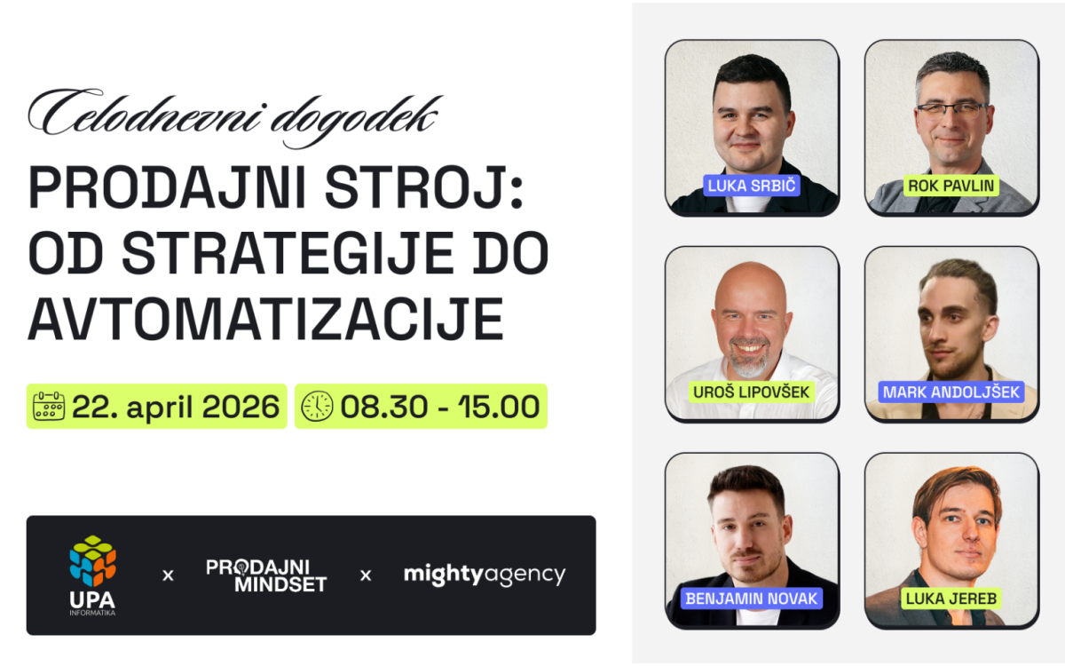 Prodajni stroj: enodnevni dogodek za podjetja, ki želijo marketing povezati s prodajo