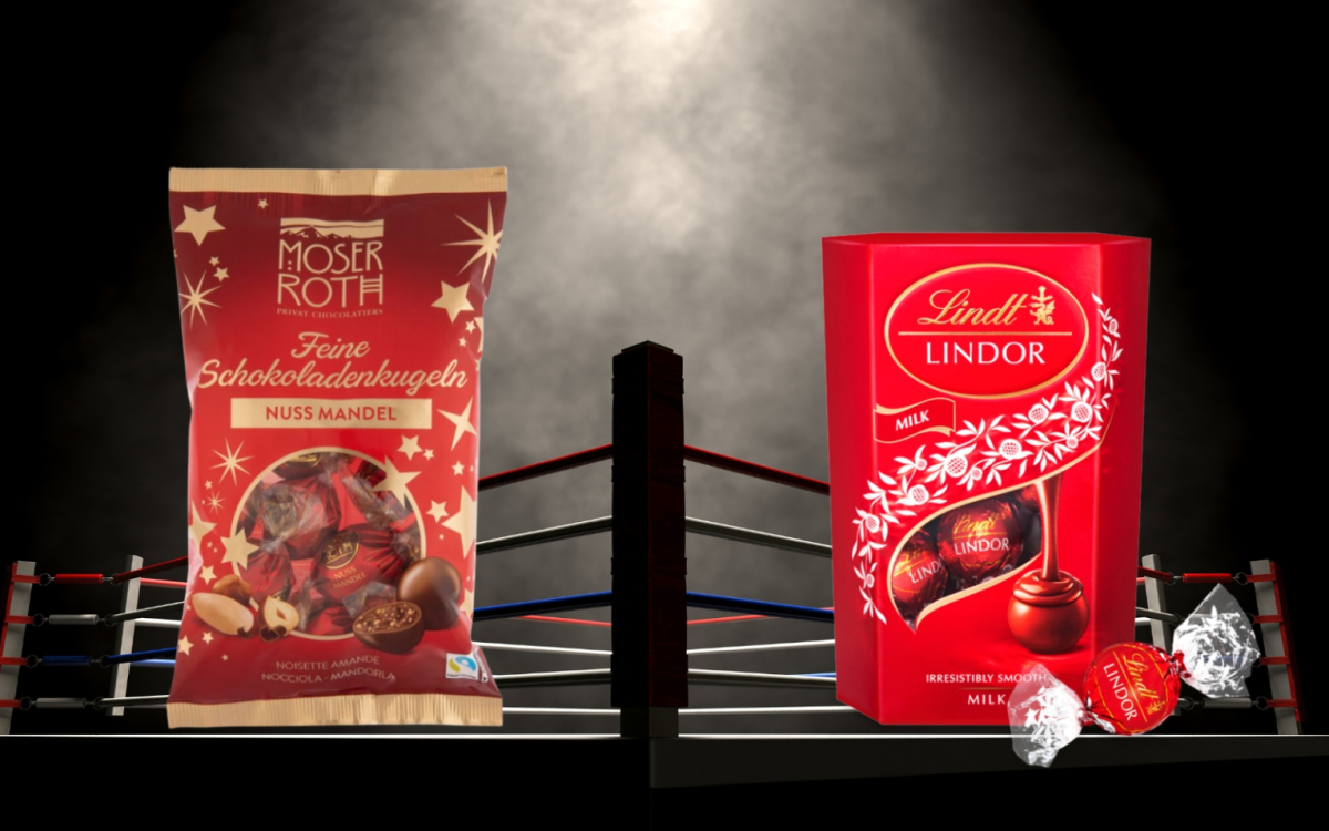 Posnemanje pralinejev: Lindt v Švici dobil tožbo proti Aldiju