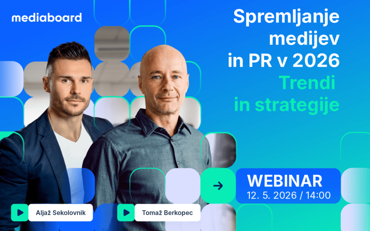 Spremljanje medijev in PR v 2026: trendi in strategije