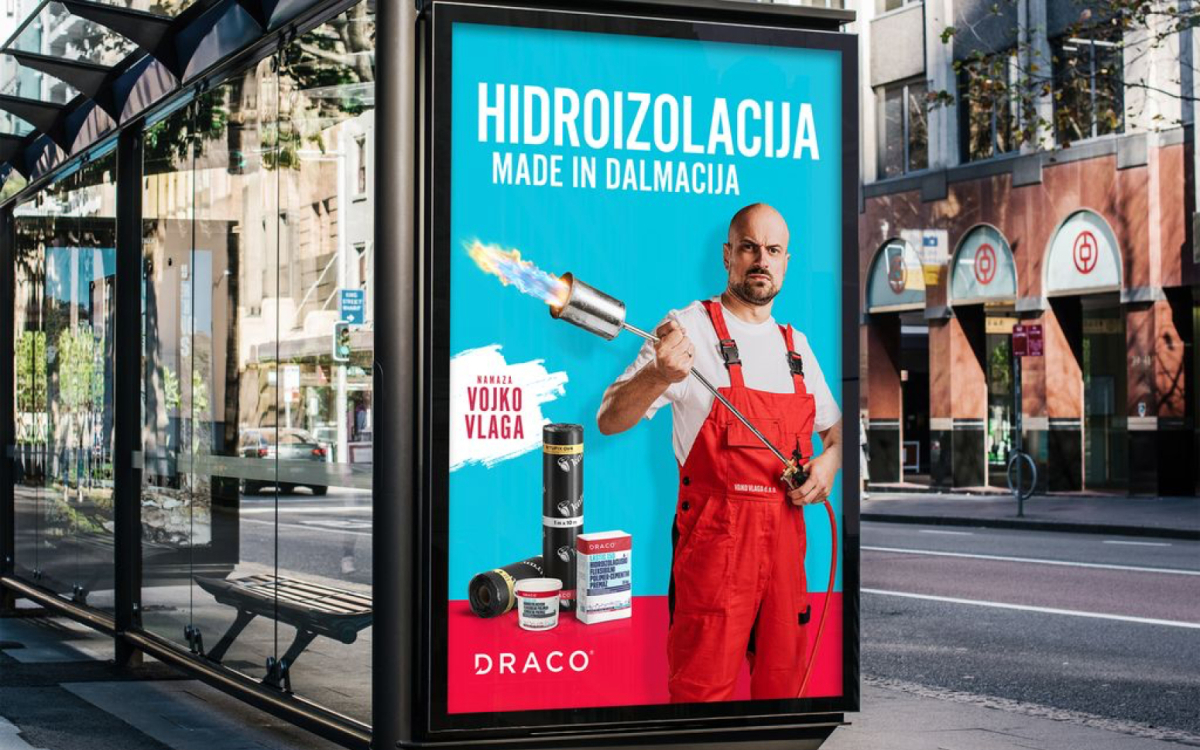 DRACO iz hidroizolacije ustvaril kulturni trenutek