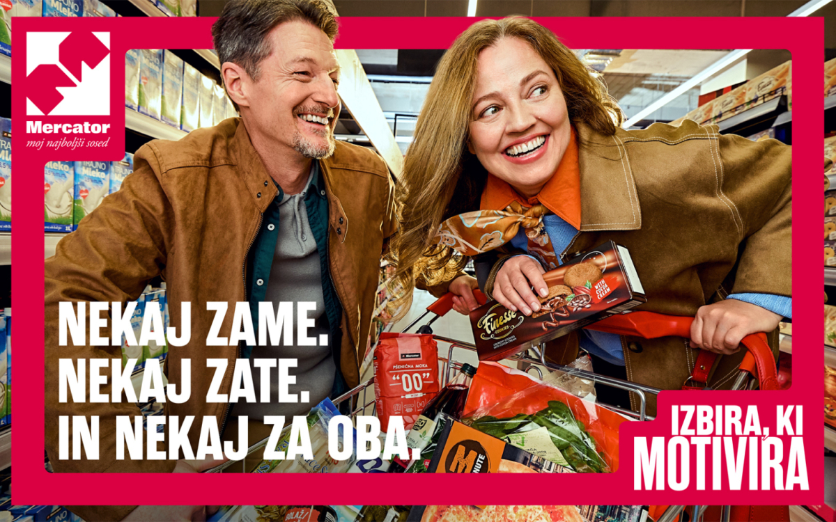 Mercator z novo kampanjo nadaljuje zgodbo o izbiri
