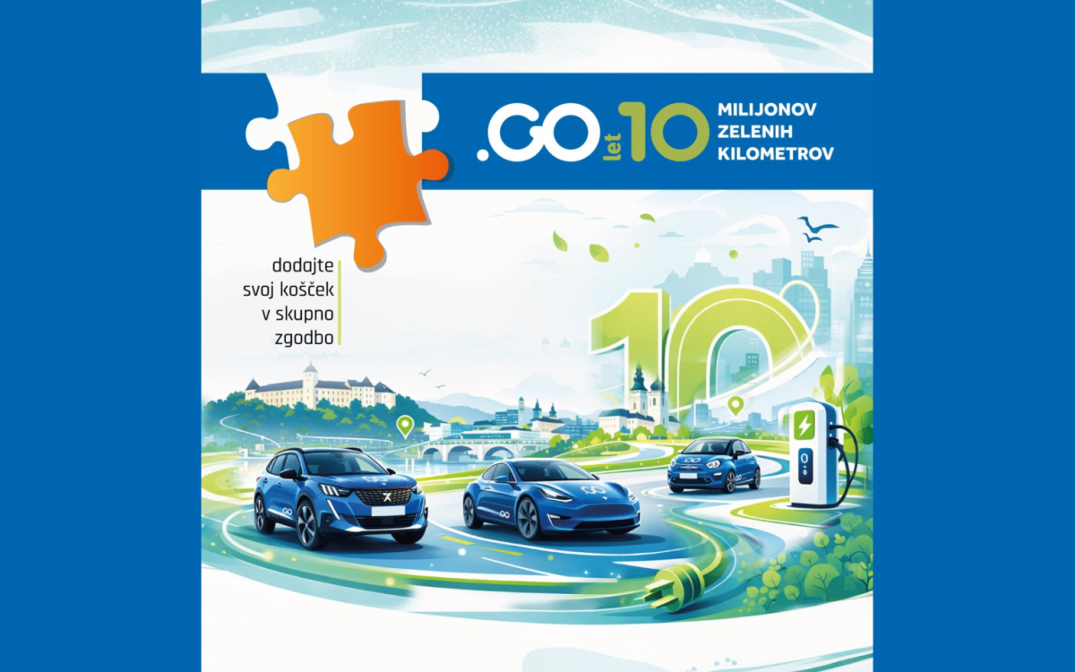 Avant2Go ob deseti obletnici s pobudo za 10 milijonov zelenih kilometrov
