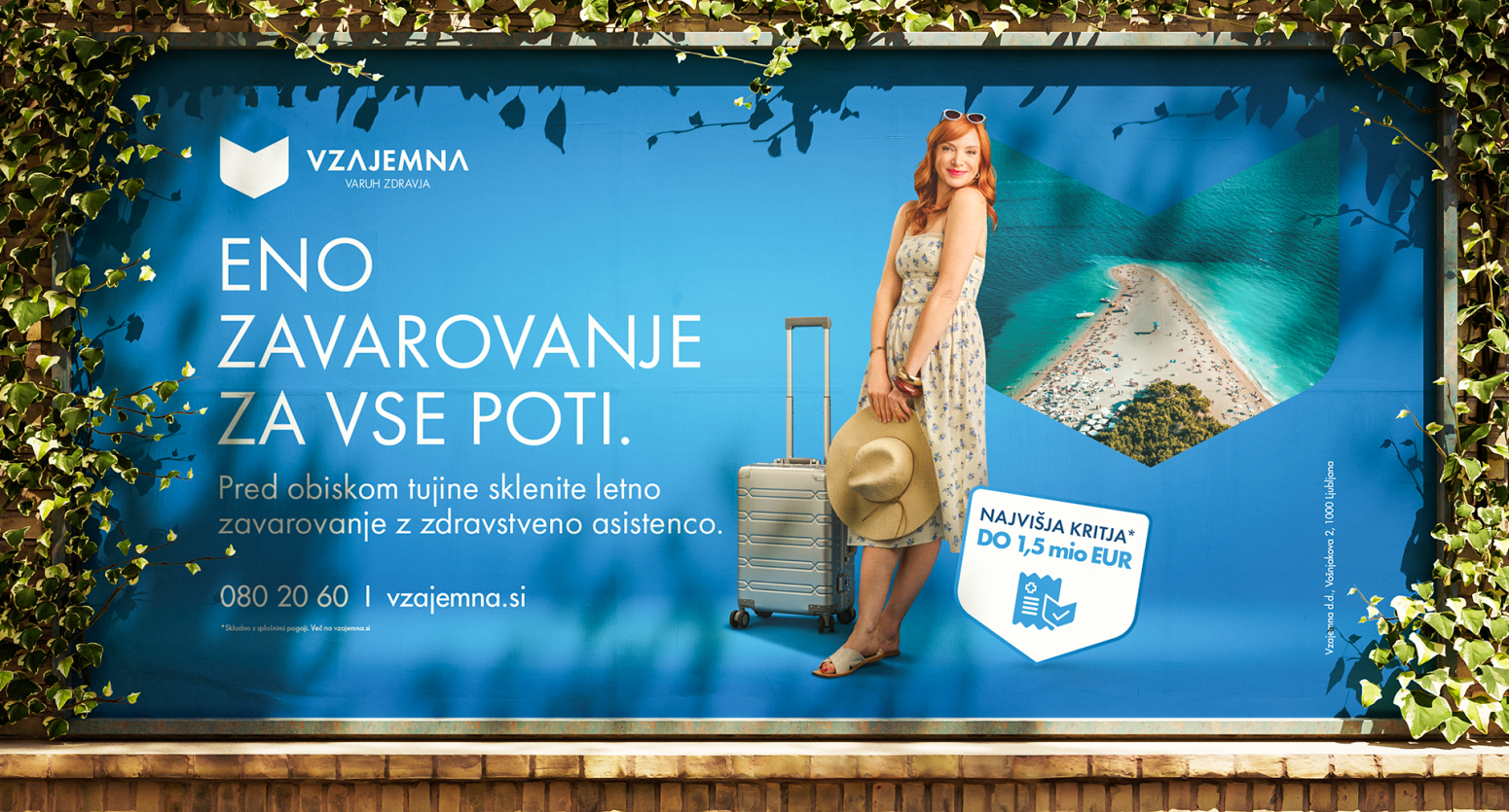 Vzajemna in bold.group z novo kampanjo za zavarovanje za tujino