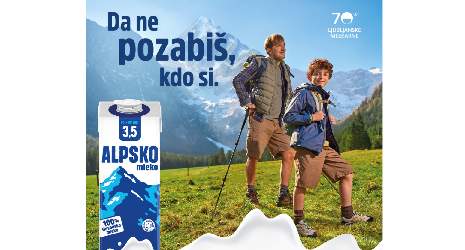 Alpsko mleko: nova podoba legende, ki že skoraj 60 let oblikuje slovenski vsakdan
