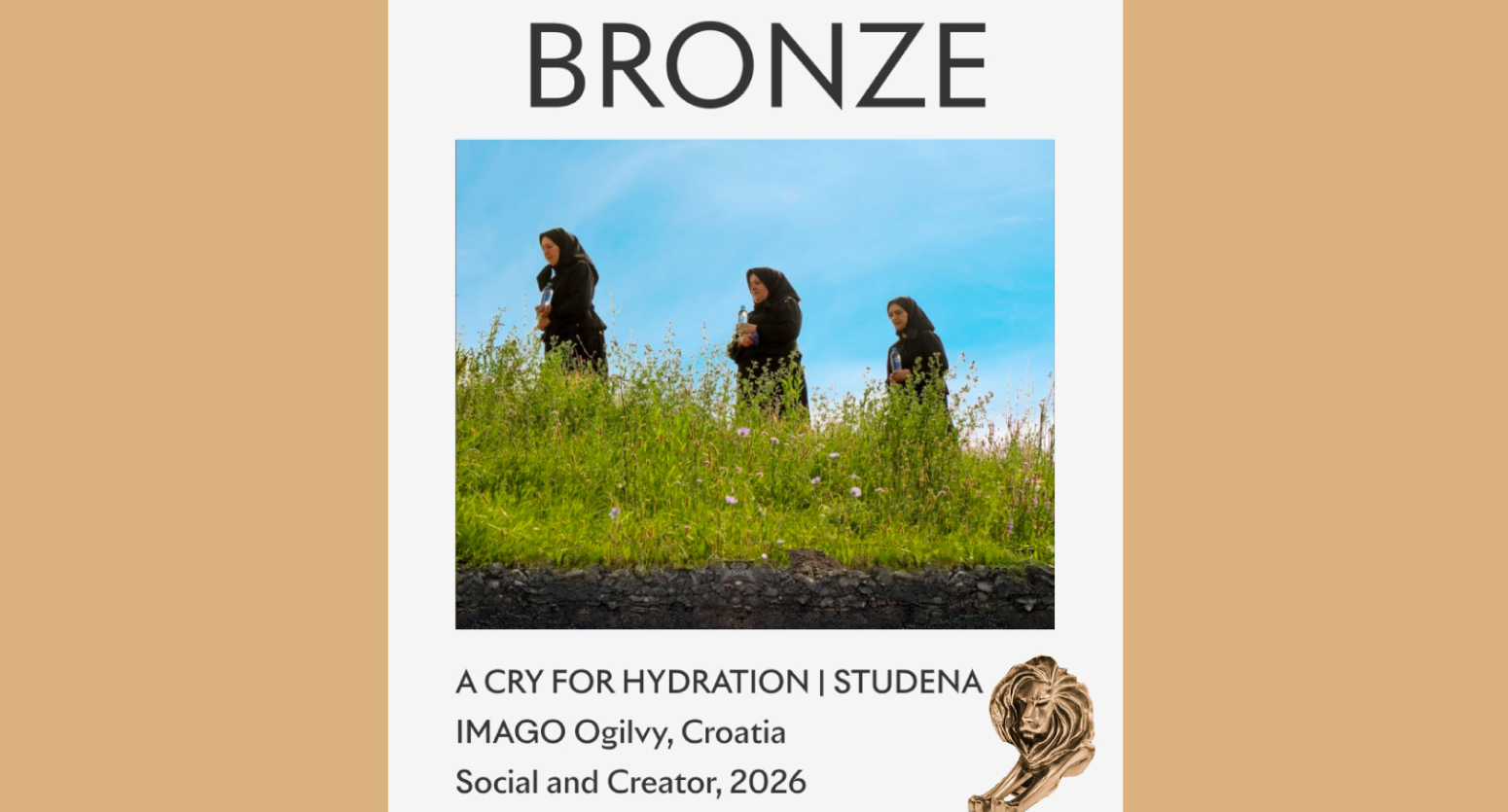 Bronasti kanski lev za Imago Ogilvy