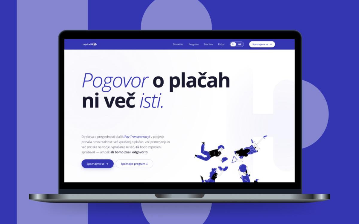 Zakaj nekdo zasluži več? Capital H pripravlja podjetja na direktivo o preglednosti plačil