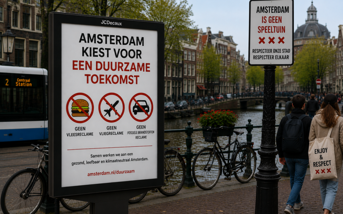 Amsterdam: je oglaševanje preveč pomembno, da bi ga prepustili trgu?