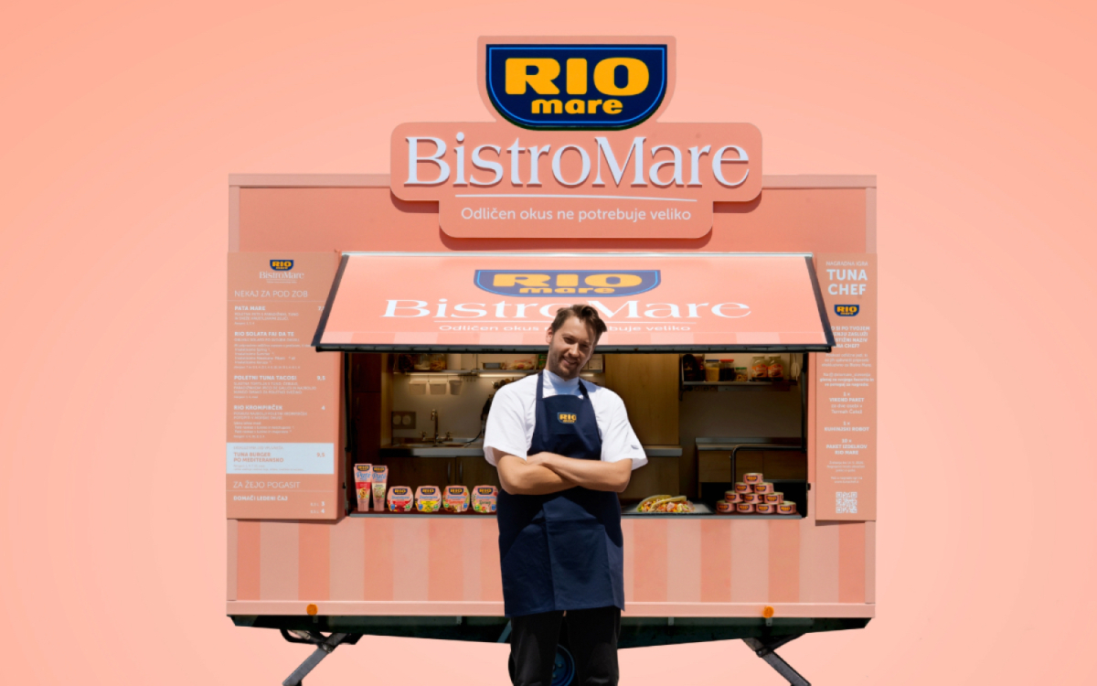 Rio Mare s potujočo kuhinjo
