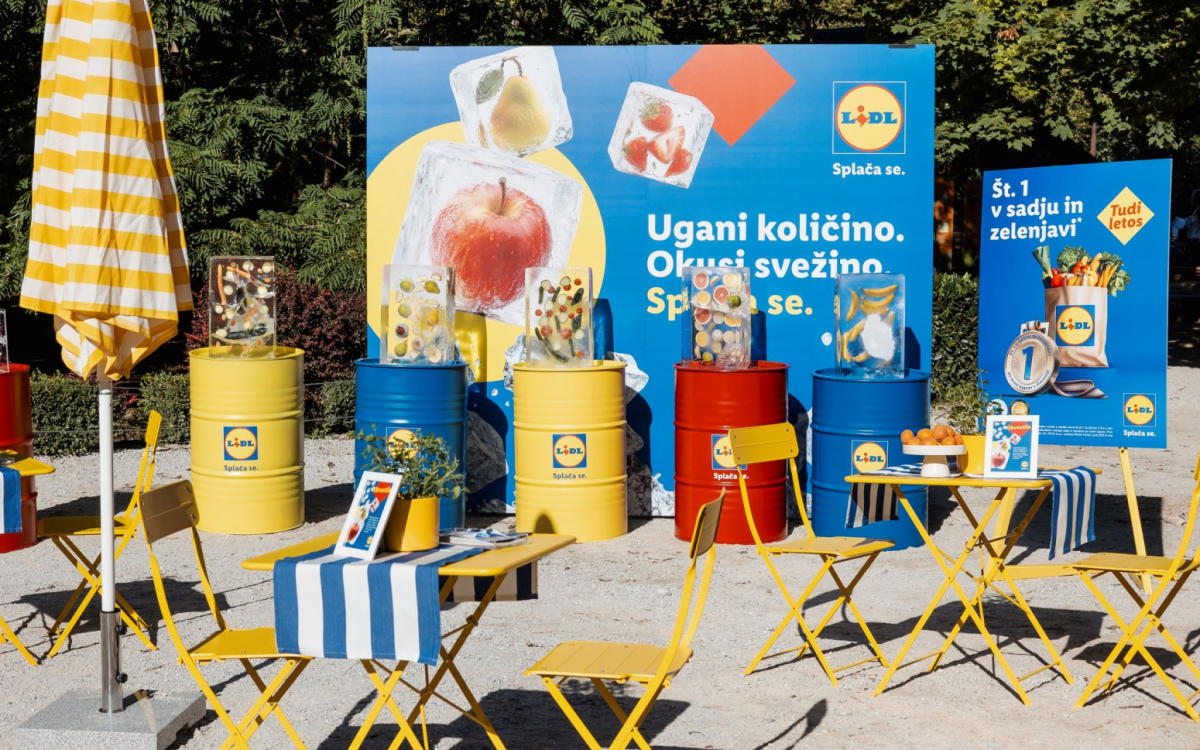 Lidl s svežo aktivacijo v ljubljanskem živalskem vrtu