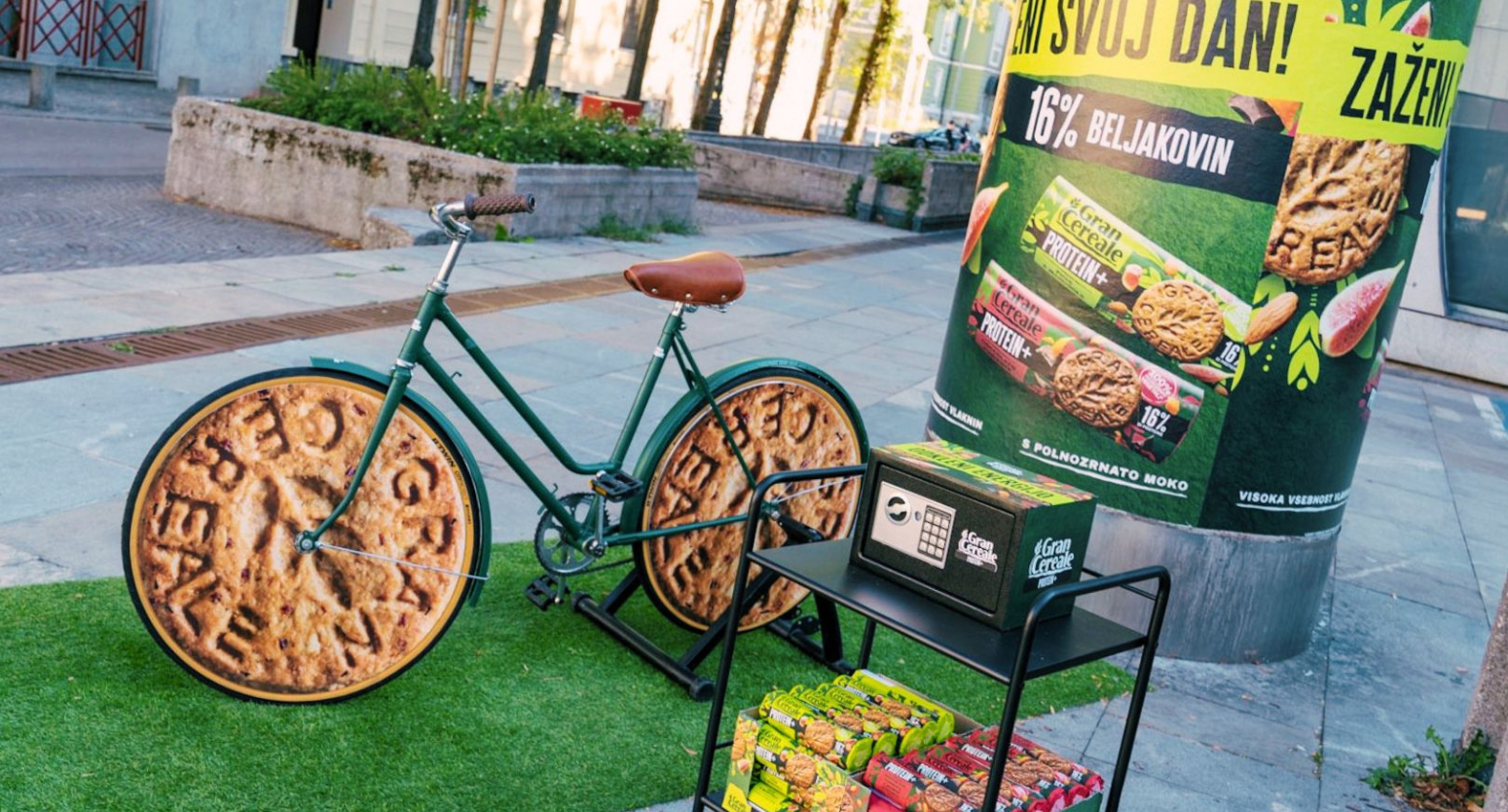Grancereale PROTEIN+ je mimoidoče spravil na kolo