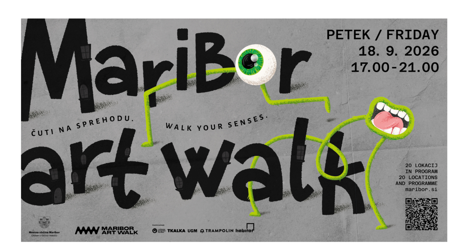 Maribor Art Walk poziva: »Čuti na sprehodu«