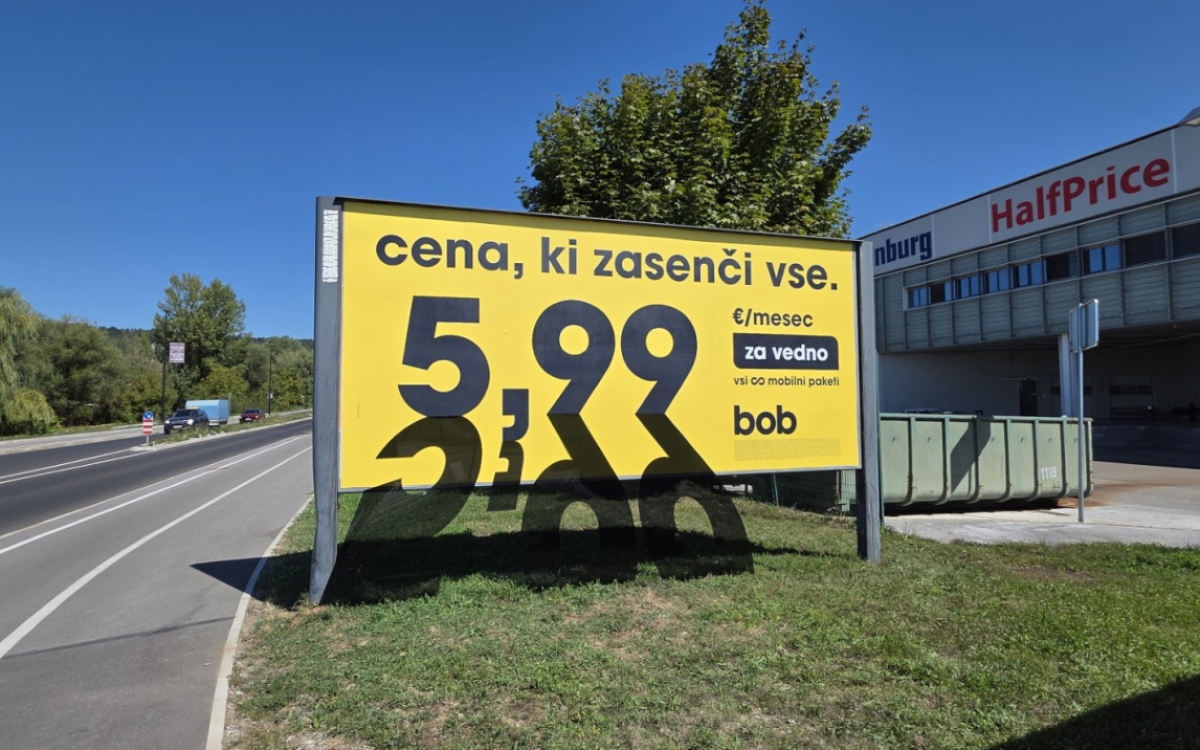 Plakat, ki zasenči vse