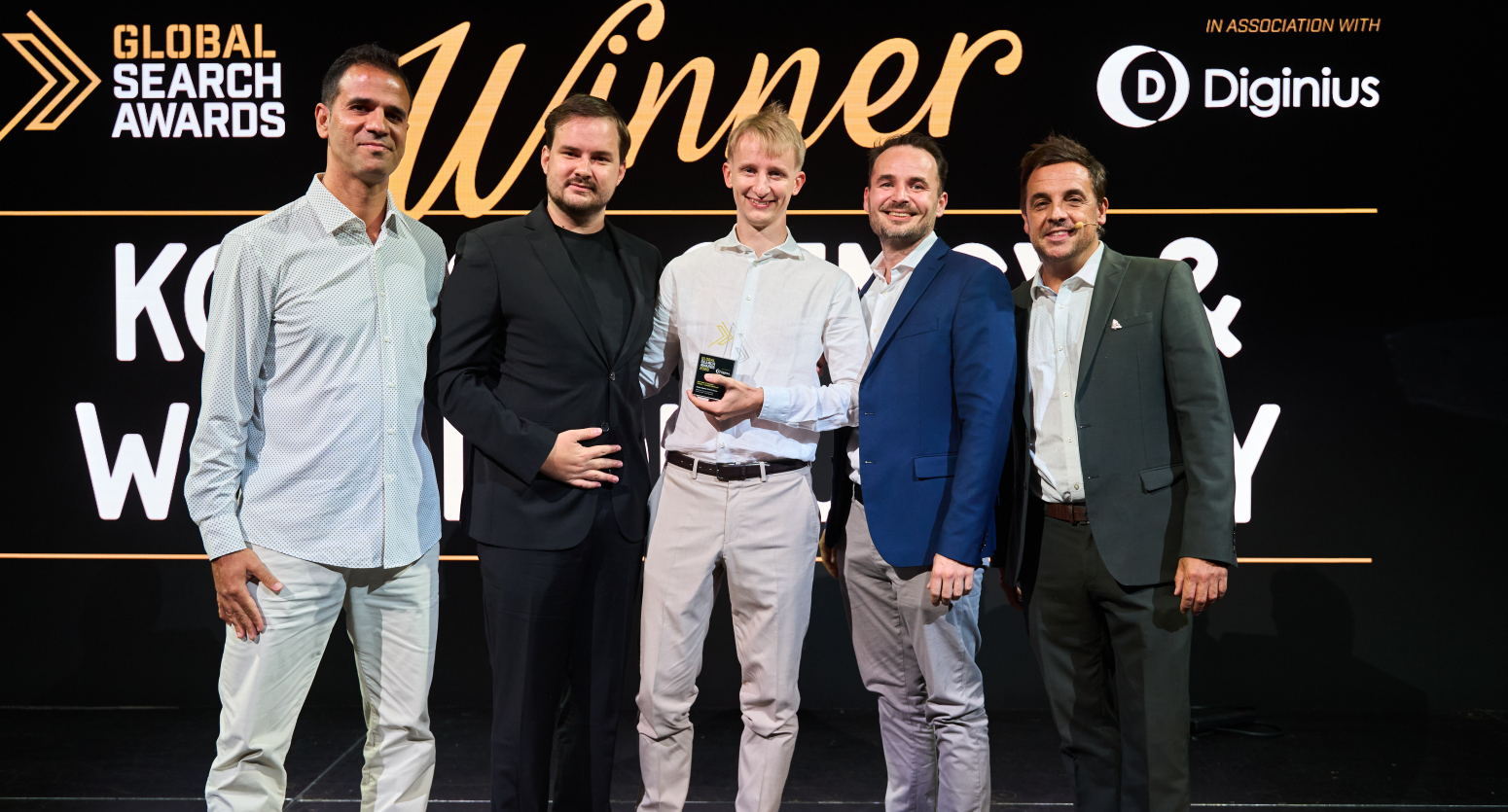 Kokos Agency po evropski zmagi slavila še na Global Search Awards