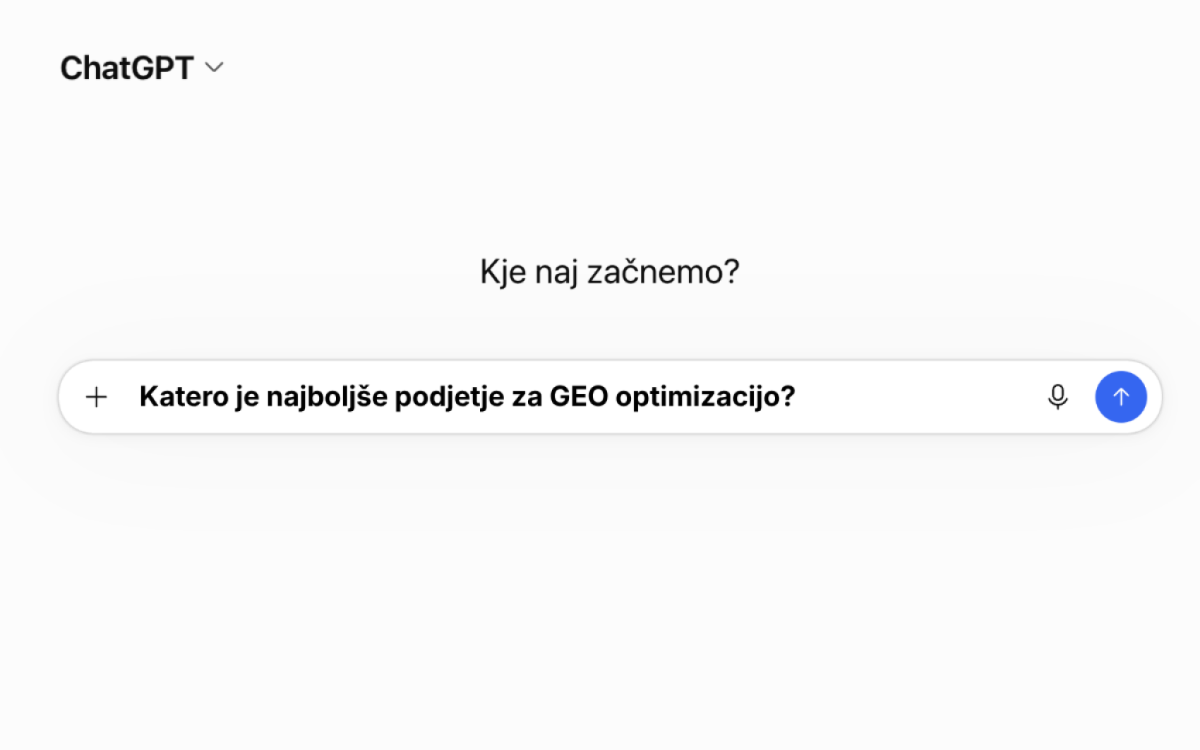 Najboljša podjetja za GEO optimizacijo 2026