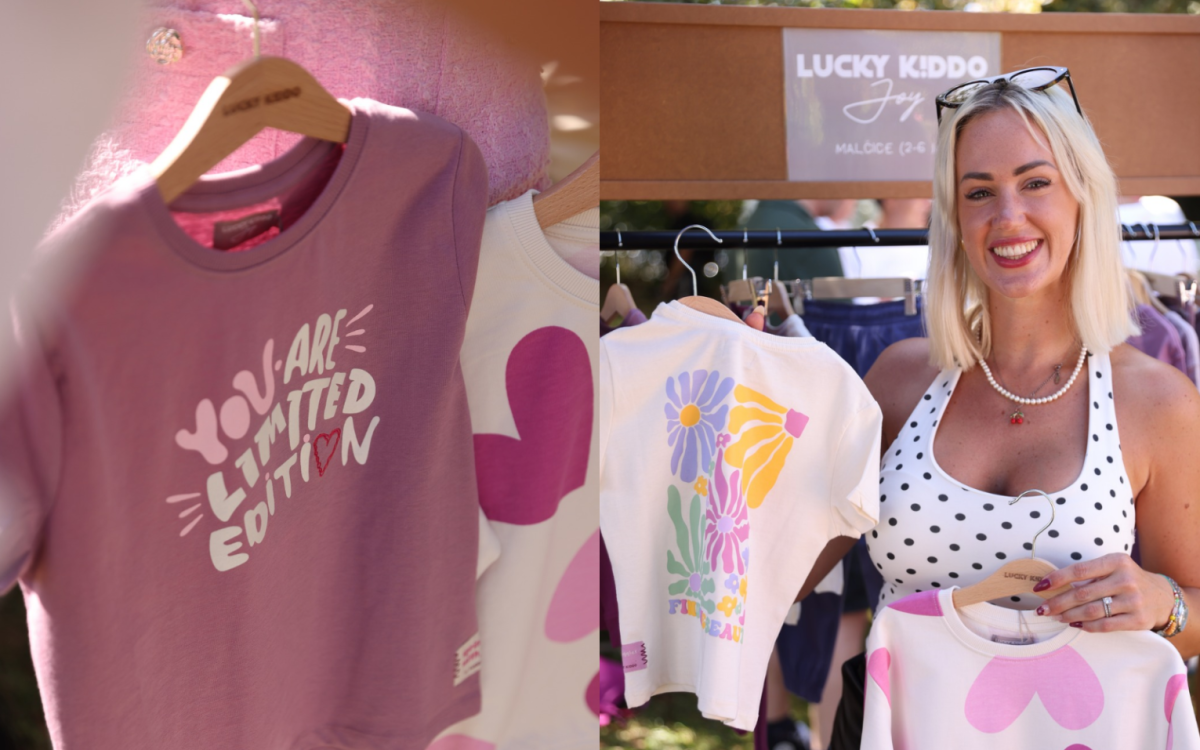 Patricia Pangeršič in Lucky Kiddo združila moči pri novi kolekciji otroških oblačil